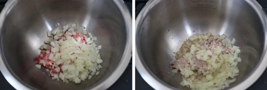 ホットクックで作る離乳食：八宝菜の作り方