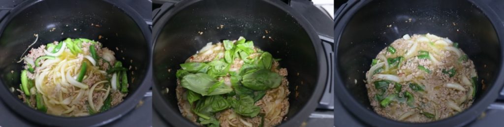 ホットクックで作るガパオライスのレシピ