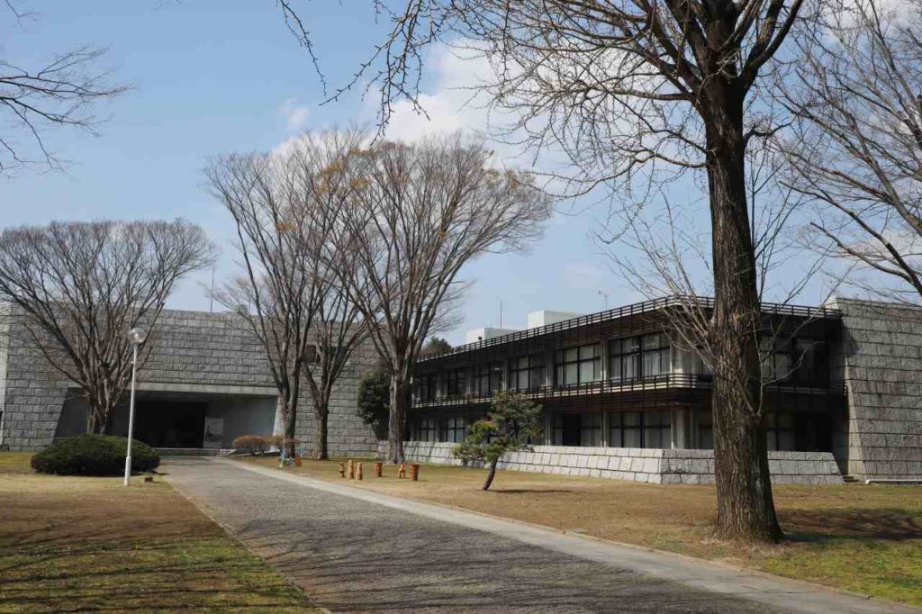 水戸の歴史館の桜