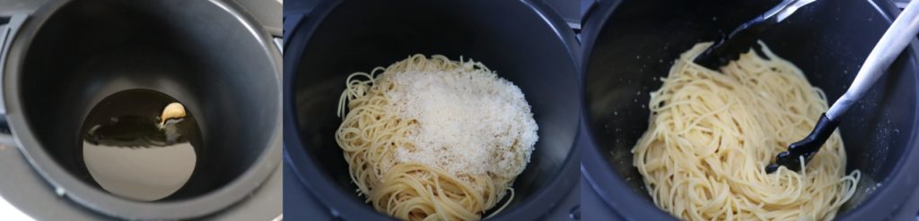 ホットクックで作るチーズパスタパルミジャーノのレシピ
