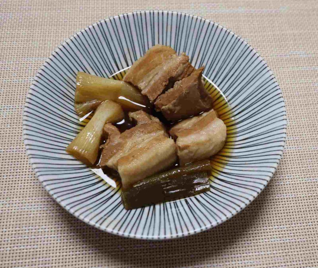 ■ホットクックで作る沖縄風豚の角煮ラフテーの出来上がりと味